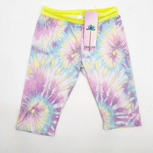 Tru Luv Girls Size 12 Tie Dye Biking Shorts